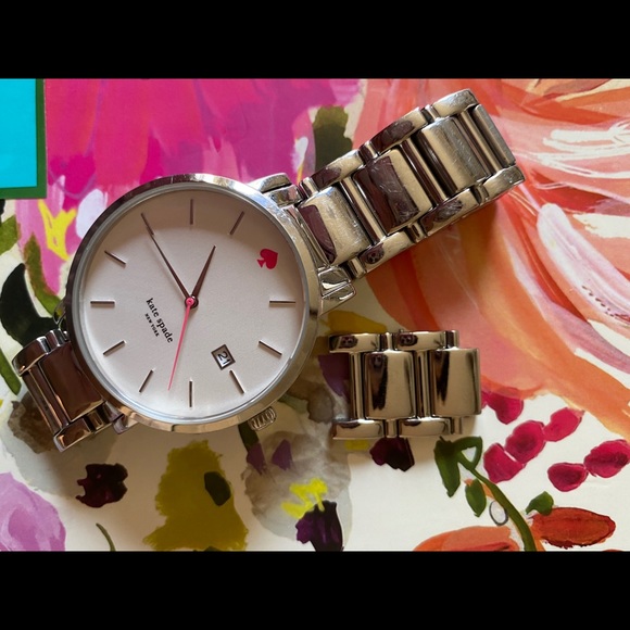 Kate Spade New York Silver Gramercy Watch - Picture 4 of 4